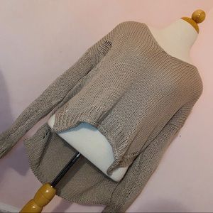 Neutral Knitted Sweater